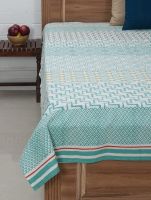 Myyra Bed Cover Hand Block Printed