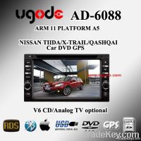 ugode New ARM 11 A5 Nissan Tiida X-Trail Qashqai&iuml;&iquest;&frac12; DVD GPS Navigation P