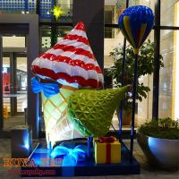 Fiberglass indoor decoration,outdoor decoration,festival sculpture decorations,christmas decorations