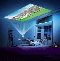 Portable LED projector 1080P,80 , can charge your mobile