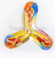 Pu Foam Flying Disc Frisbee Boomerang Sport Toy For Wholesale