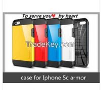 case For Apple Iphone 5C Brand SPIGEN SGP Phone bags Tough Armor Armo