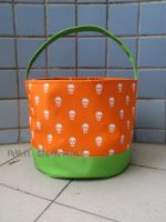 Special And Lovely Skull Printing Microfiber Halloween Holiday Bucket