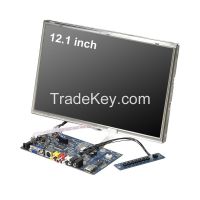 12.1 inch pilot testing open frame embedded LCD scree