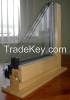 Wooden windows for passive houses