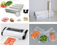 11" x 50' Food Saver Vacuum Seal Bag Rolls - 4 mil Embossed Design for Max Air Removal & Storage Life