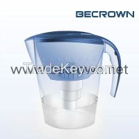 Becrown efficient double guide filter household water filter alkaline water pitcher