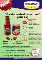 Fresh crushed tomatoes (PULPA)