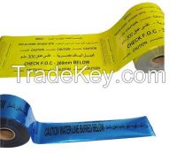 detectable warning tape for pipes protection