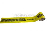 abrasion/acid/alkali/oil RESIST striking detectable warning tape