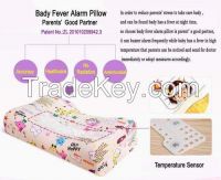 3 IN 1 Baby Fever Alarm Pillow Multifunction Pillow with Temp-Sensor