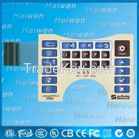 3m rear adhesive LED membrane switch