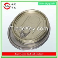 customize food aluminum easy open end factory 300#