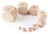 wooden dice