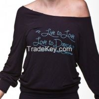 Off the Shoulder L/S Tee for Girls