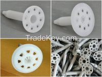plastic insulation nails for Thin plaster exterior insulation system