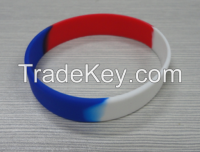 FDA/LFGB Silicone Bracelets for Promotion, Silicone Wristbands gift