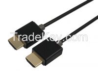 Ultra slim HDMI Cable-Molded Type Dual Color