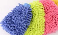 Microfiber Chenille Car Care Wash Clean Mitt Glove high quality