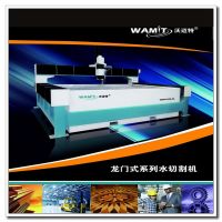 low price 1000*2000mm bridge type waterjet cutting machine with 420Mpa pump for marble mosaic/rubber/glass/plastic/aluminum sheet