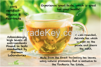 100% Organic and FLO Certified Premium Green "Gold" tea from Darjeeling, India