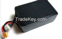 High discharger lipo packs 10000mah 22.2v 30c for RC muti-motors