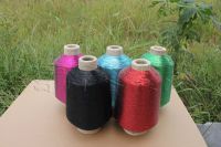 Fabric Knitting Metallic Yarns