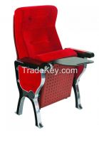Aluminum Alloy Leg & Rotation Function Tablet Auditorium Chair