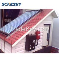 Scnesky Project Solar Water Heater System, Pressure bearing Type, evacuated tube solar collector prices