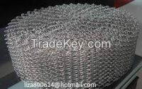 Knitted mesh filter