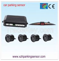 CAR REVERSING REVERSE PARKING 4 SENSOR KIT LED DISPLAY BUZZER ALARM