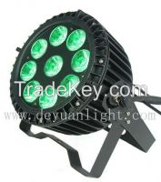 2014 New Waterproof 9pcs 12W RGBAWUV 6 in 1 LED Par Can Light 