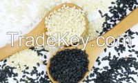Natural Roasted Hulled Black,White,Brown,Yellow Sesame Seeds