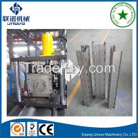 warehouse shelving storage rack upright roll forming machine
