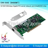 Hot selling 10/100/1000M Intel 82545 fiber optic network card with cheap price