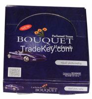 Bouquet car refresh single sachet wet wipe 100 pcs 