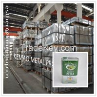 Mr T3 Jis Standard Jiangyin Kemao Electrolyte Tinplate Sheets For Olive Oil Tin Packing 
