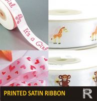 Satin Ribbon Printed Garment Labels