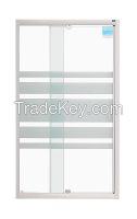 SY35501 Pivot shower Door with  Fixed Screen 6 mm