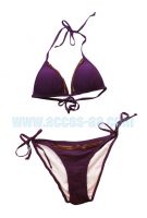 Sexy Hot Bikini The Violet / Golden Accessory/ UV Protection
