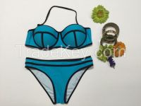 Sexy Bikini Hot Selling Ladies Chic Swimwear Push Up Italian Brazilian Style Bold Color
