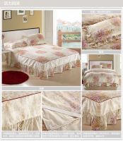 cheap polyester bed skirts