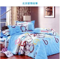 polyester bedding set bed sheet sets