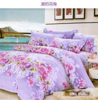 polyester bedding set bed sheet sets