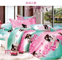 polyester bedding set bed sheet sets