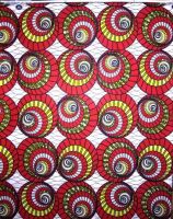 African  wax printed fabric