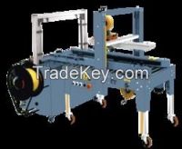 Auto Carton Sealing Machine / Fully - Auto Strapping Machine