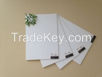 White free foam PVC board with smooth surface and can be printed directly, 3mm pvc plastic sheet