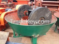 Gold grinding machine wet pan mill for sale
