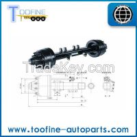 Too-Fine Fuwa Axle  For Buses Trailer Truck Vehicles